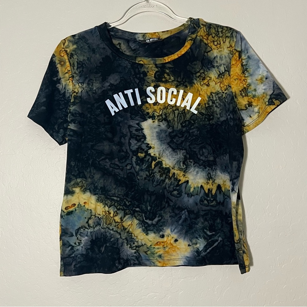 Antisocial Ice Dye Tee